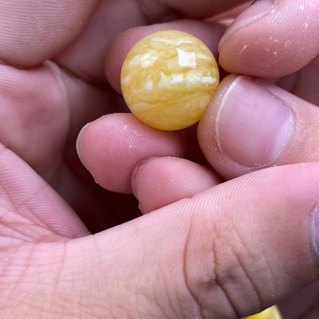未镶嵌蜜蜡裸石过*