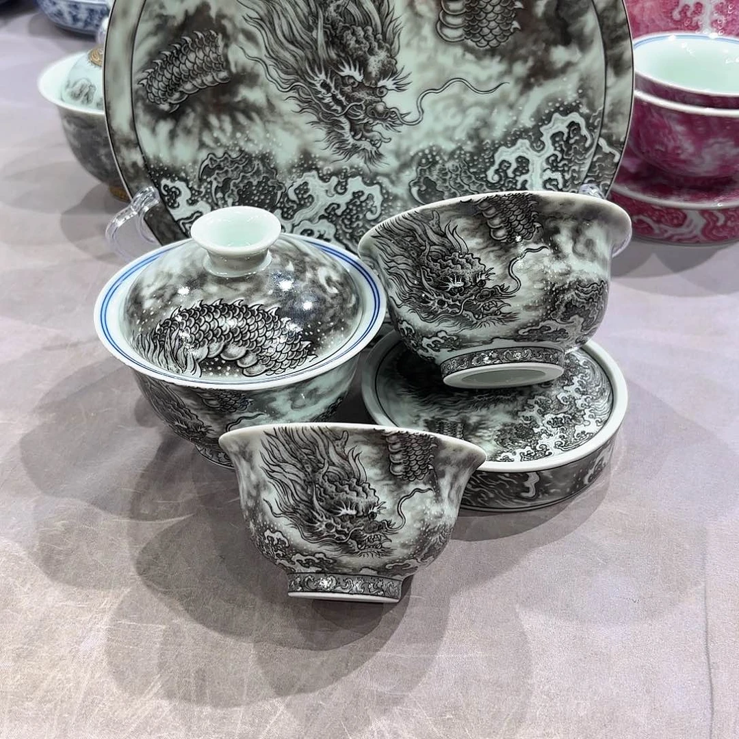 瓷片景德镇瓷器精品展示