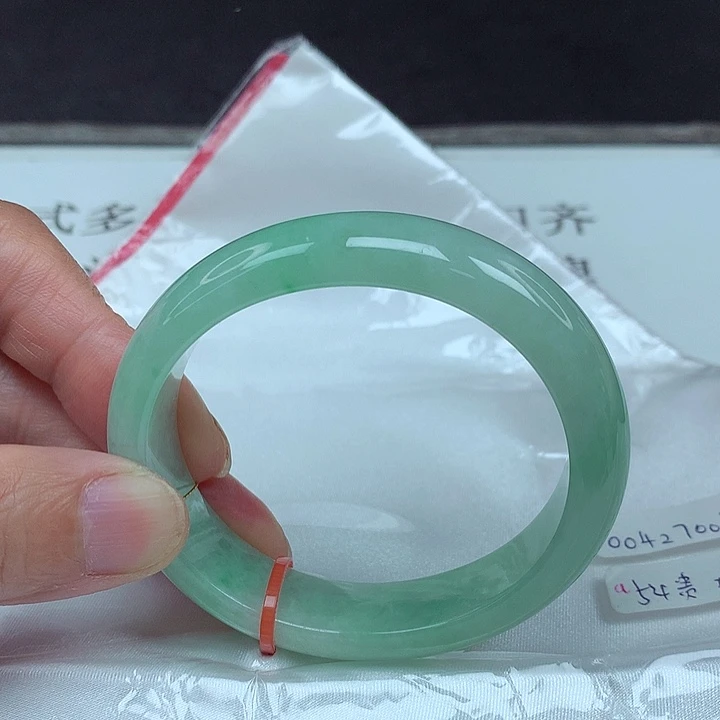 翡翠未镶嵌手镯54贵0795
