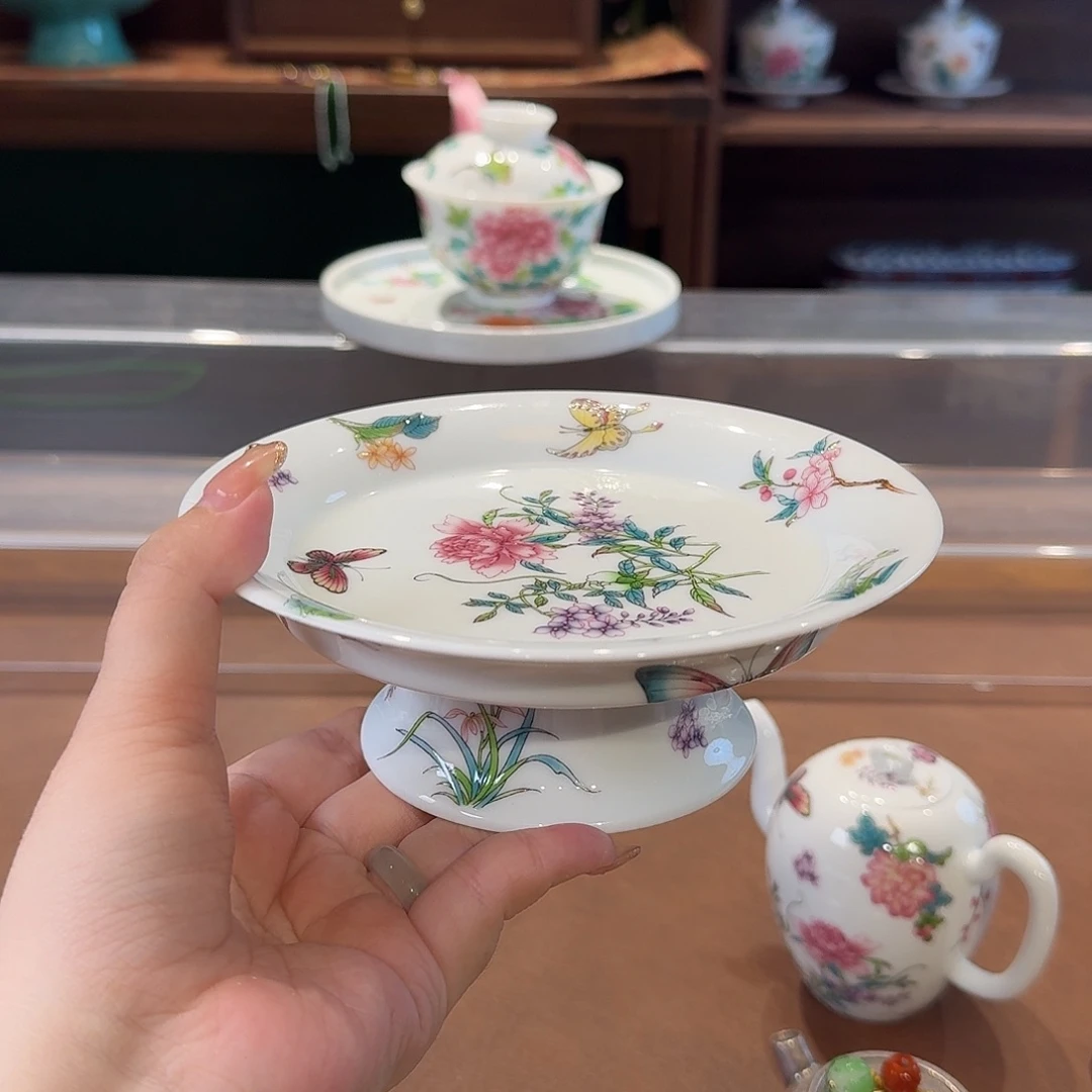 珐琅彩主人杯茶具系列