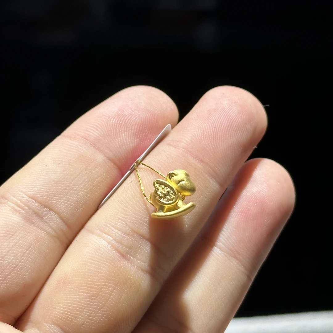 足金999 木马通孔 1.081