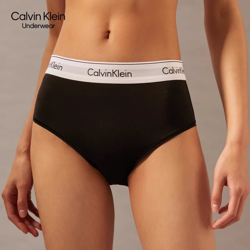 【摩登引力带】CK内衣女士高腰裆性感比基尼三角内裤QF6280