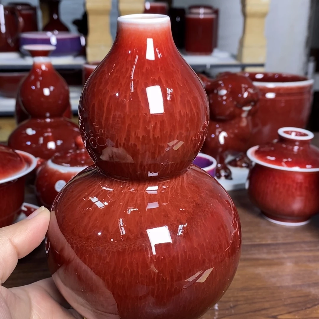 【闪购商品】景德镇名陶坊原矿郎红