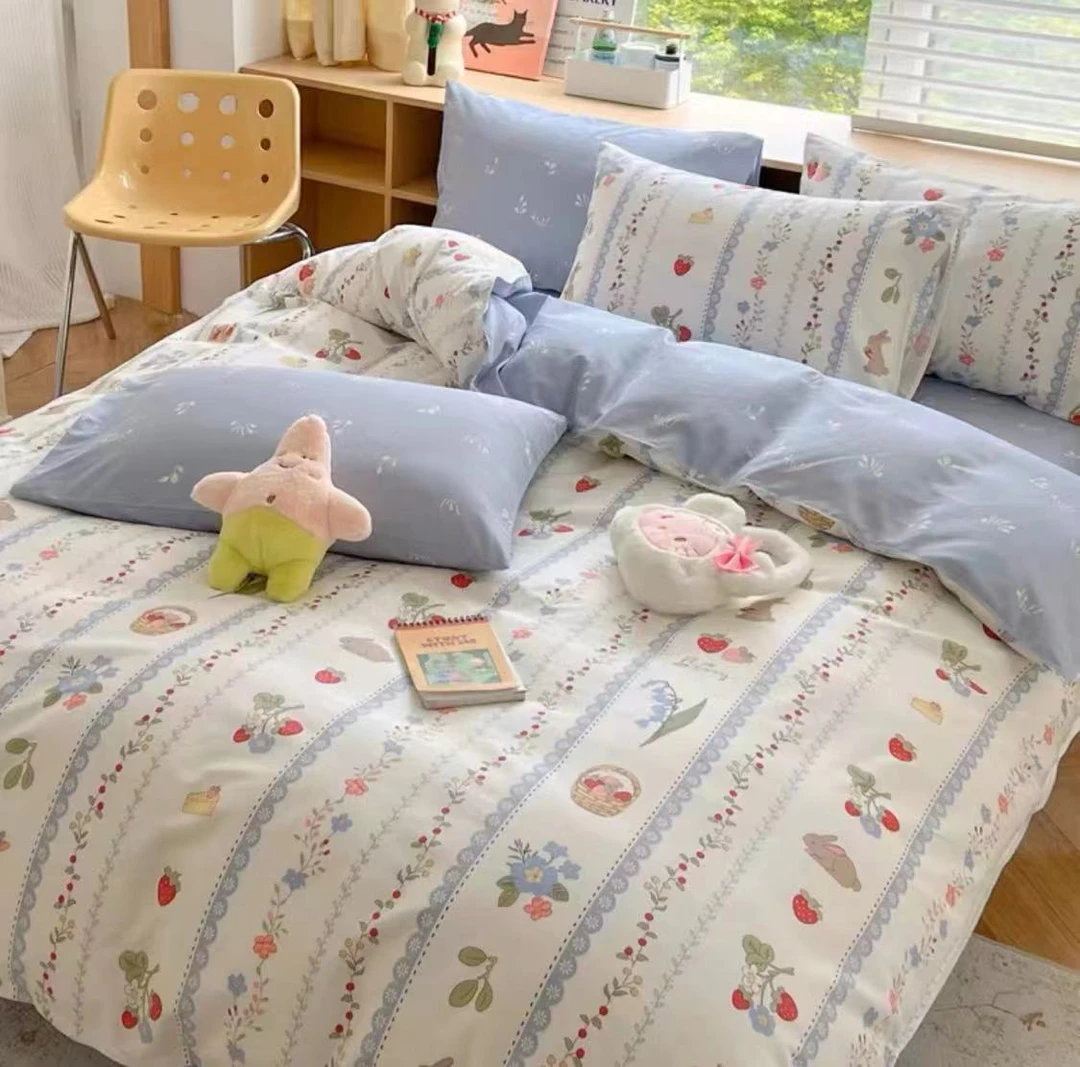 免费加工浆果小兔面料一对