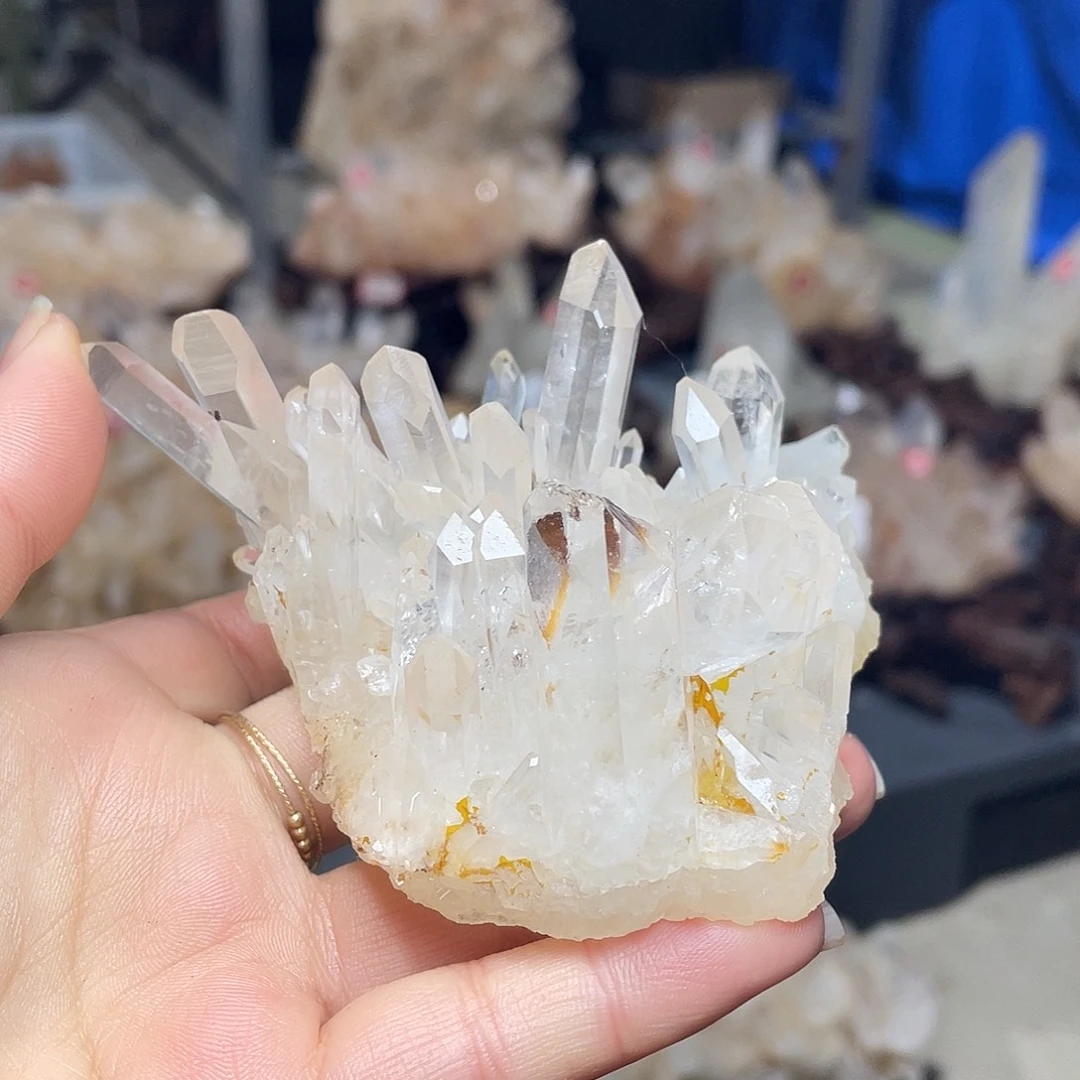 鎂***鎂银S925镶嵌珠宝半成品水晶