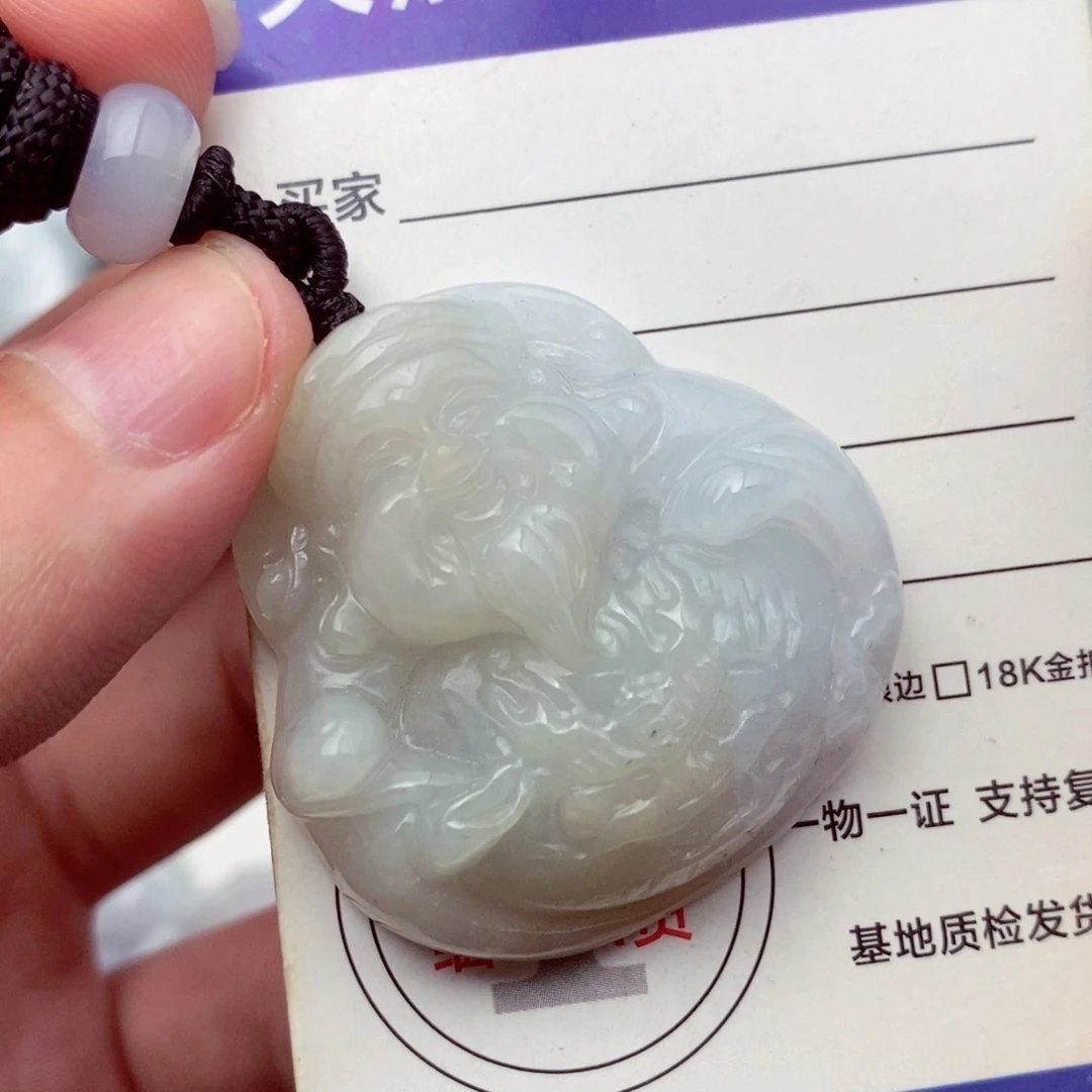 未镶嵌挂件翡翠翡翠