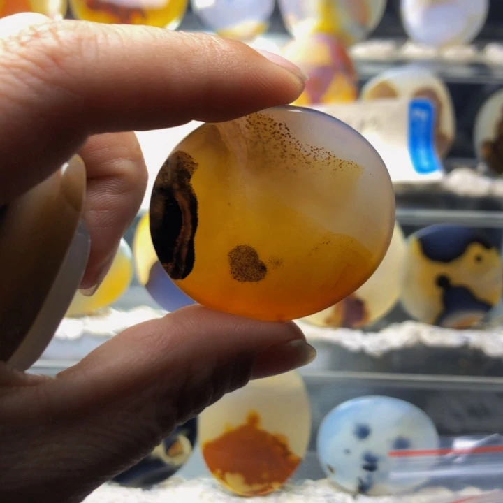 合金玛瑙/玉髓珠宝奇石182