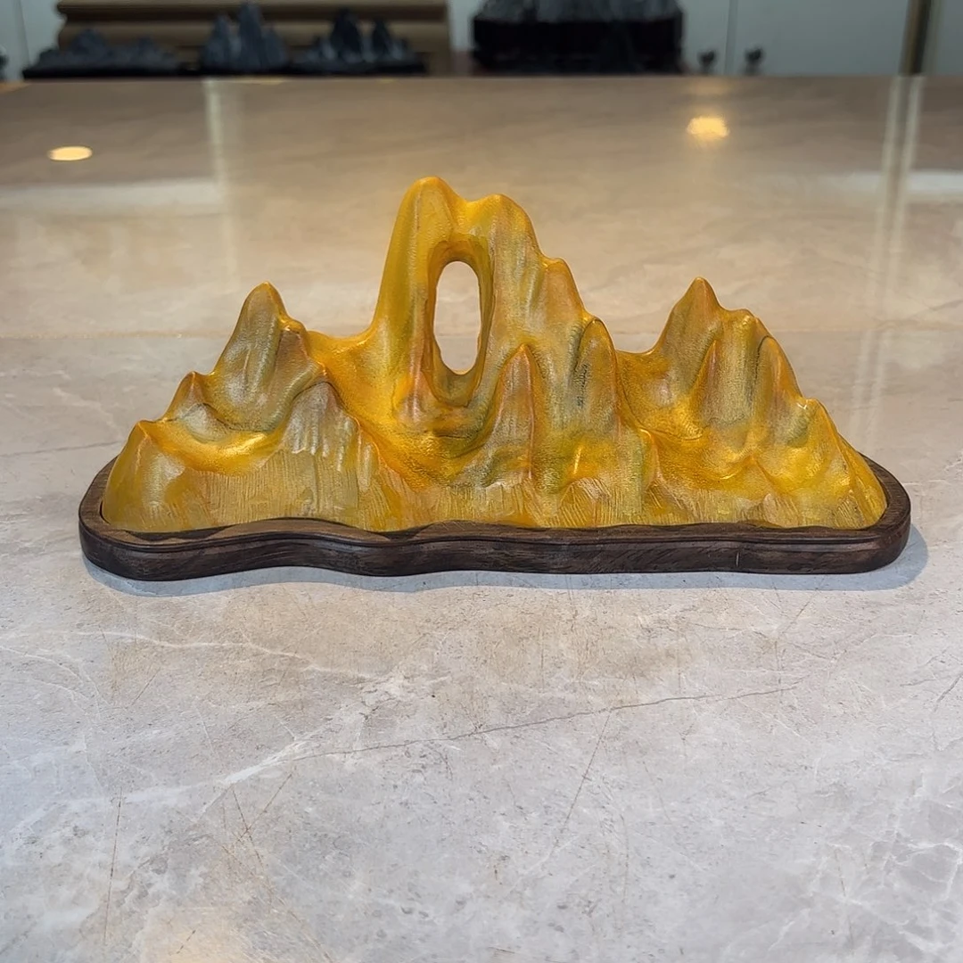 用***4石材灵璧石手工雕刻奇石摆件