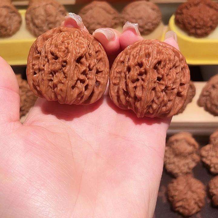 文玩核桃把件四座楼41