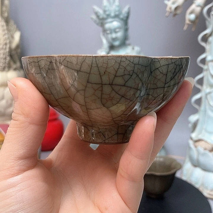 旧藏茶盏全品无磕碰
