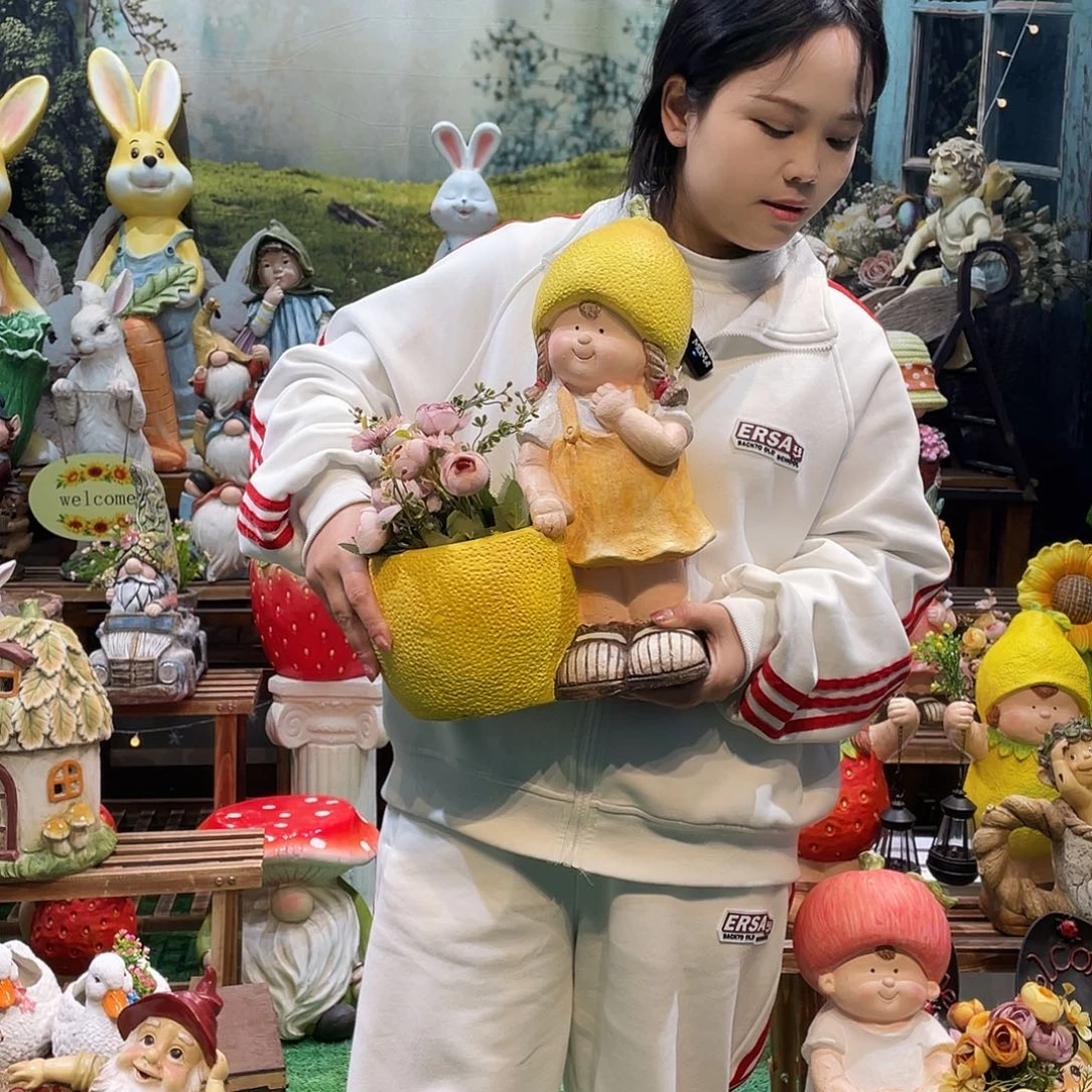 摆件花园摆件红红火火