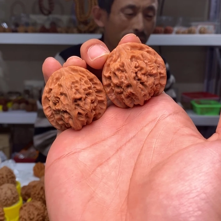 文玩核桃吊坠文玩核桃全品苹果园40下