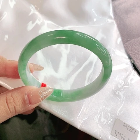 未镶嵌手镯翡翠2287