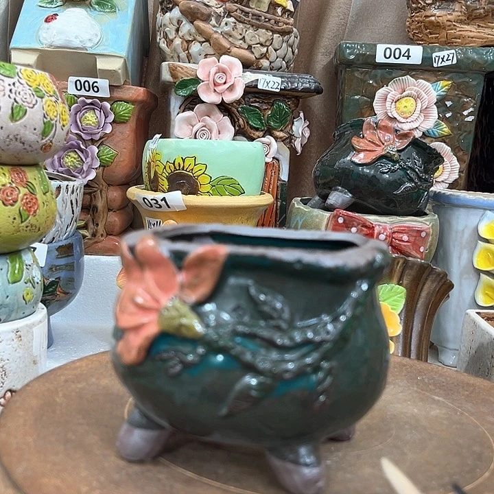 红陶粗陶多肉花盆