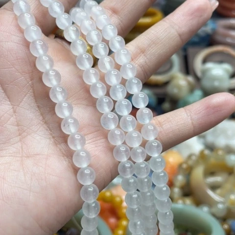 颈饰合金石英质玉?*K