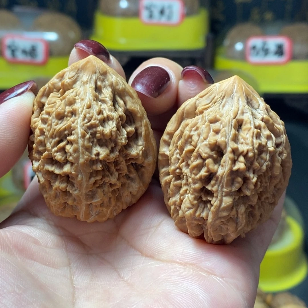 文玩核桃把件016大蒜楼36尺