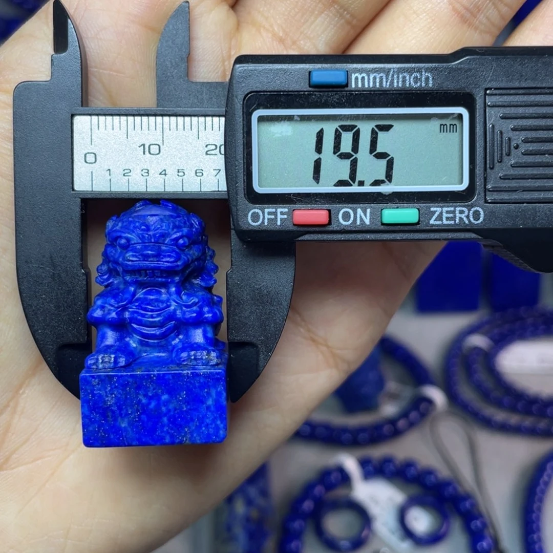 未镶嵌青金石印章雕刻件