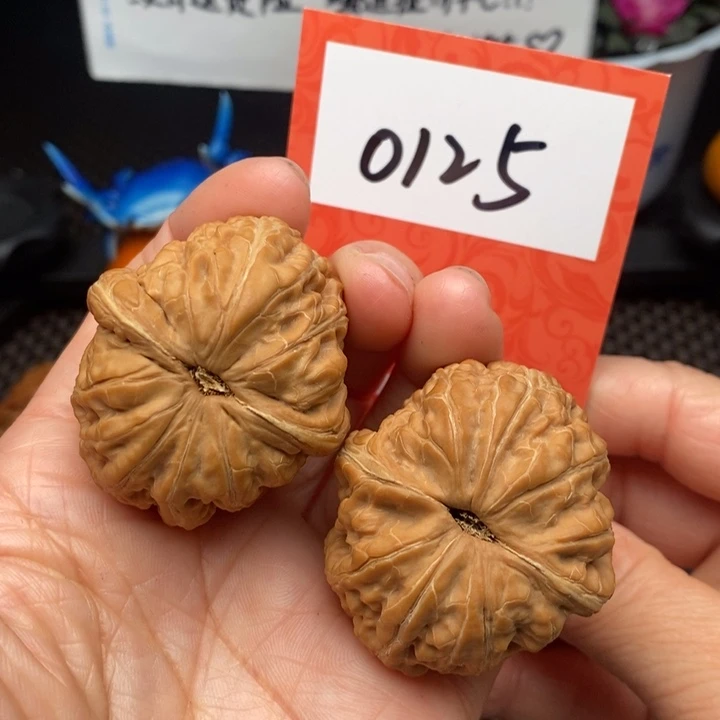 文玩核桃把件Z42全品元宝0125