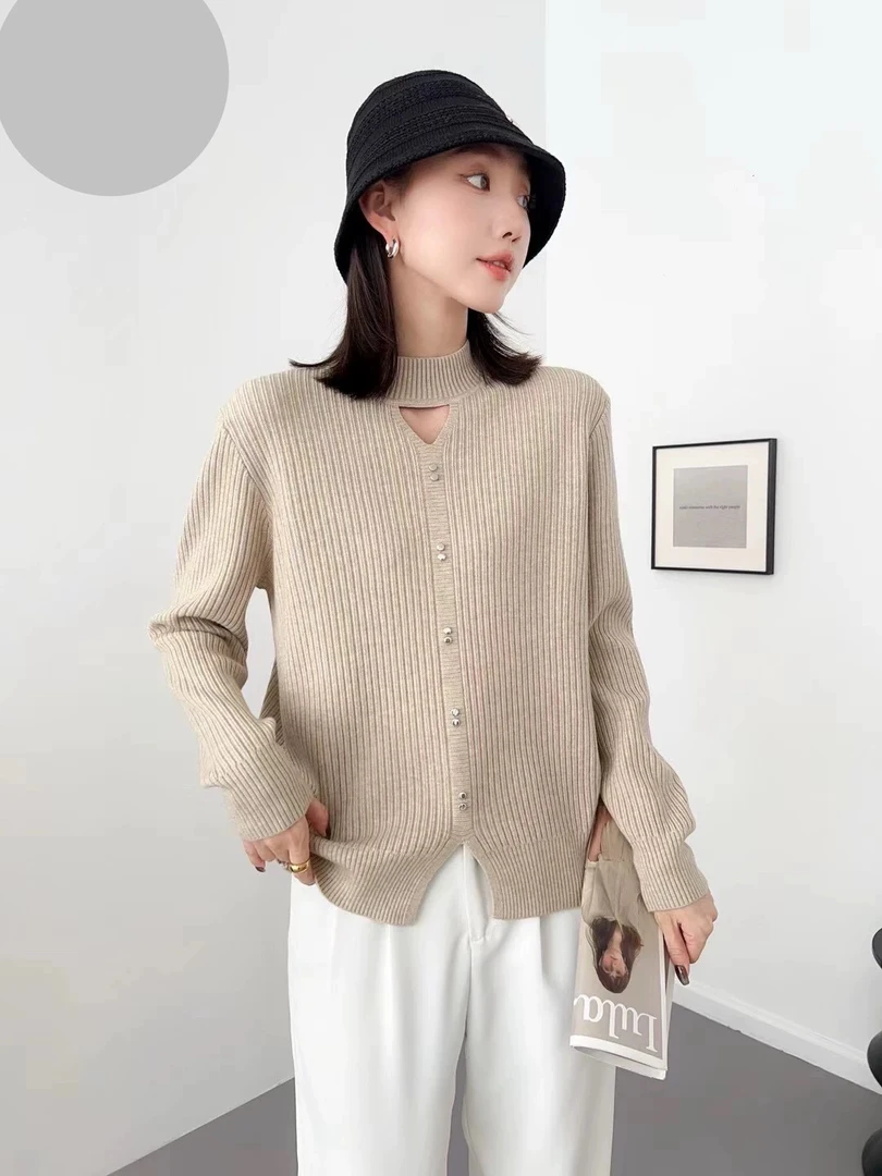 毛衣套衫长袖网红时尚针织衫