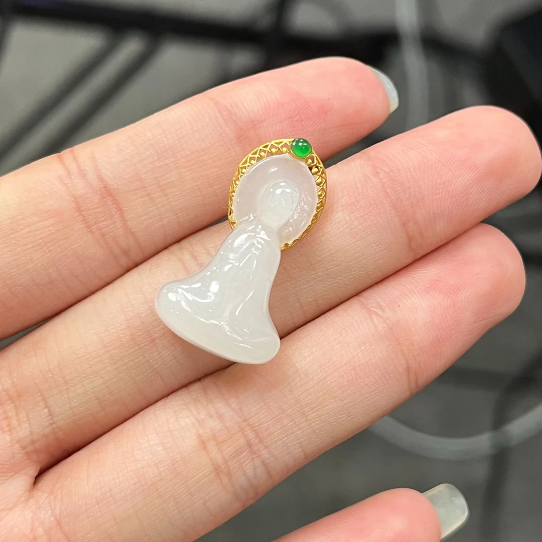 [姣姣精选]和田玉吊坠JJD0622005/多样性发一
