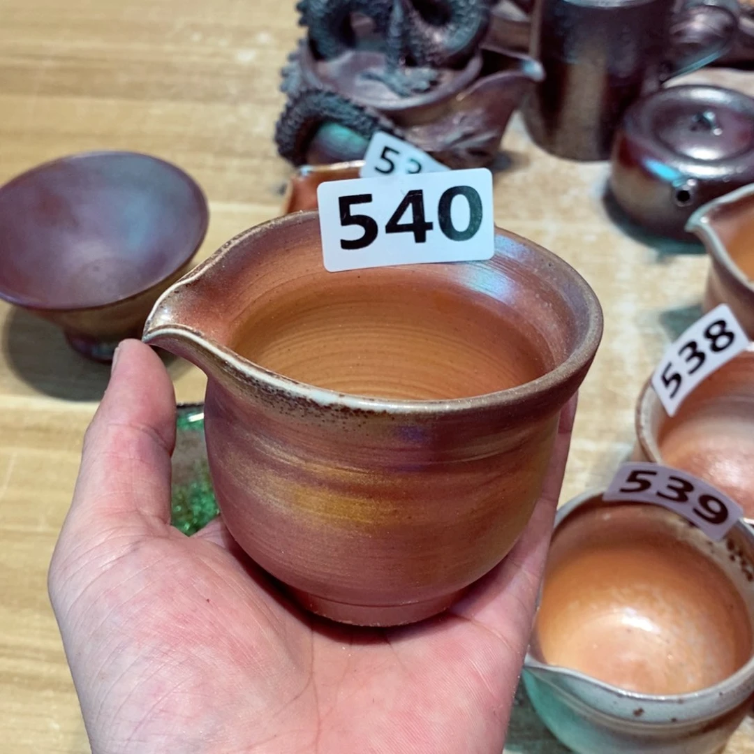 柴烧茶具陶瓷杯子