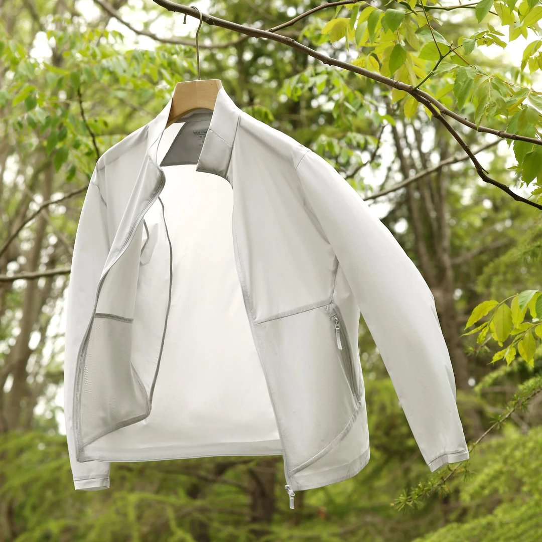 Leavo Johnson 夏季男户外薄透气商务运动休闲防晒夹克外套 10052