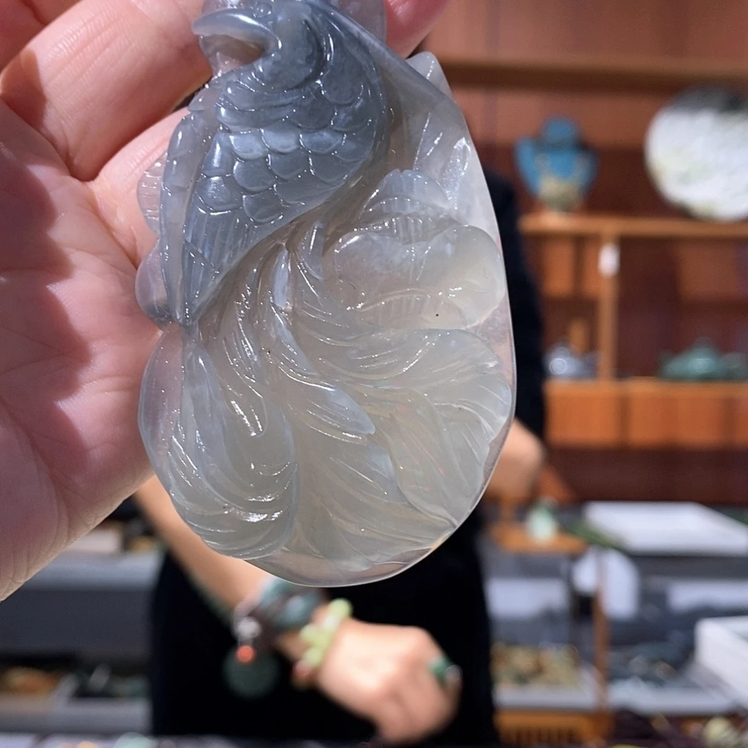未镶嵌岫玉毛衣链