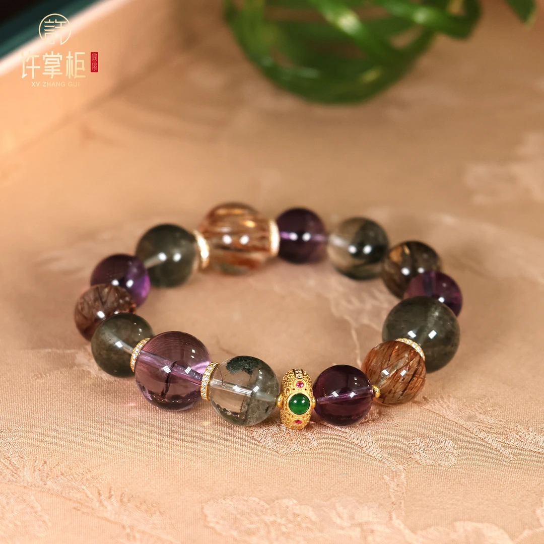 许掌柜｜水晶手链手串圆珠配饰手饰精致优雅个性精美气质时尚清新