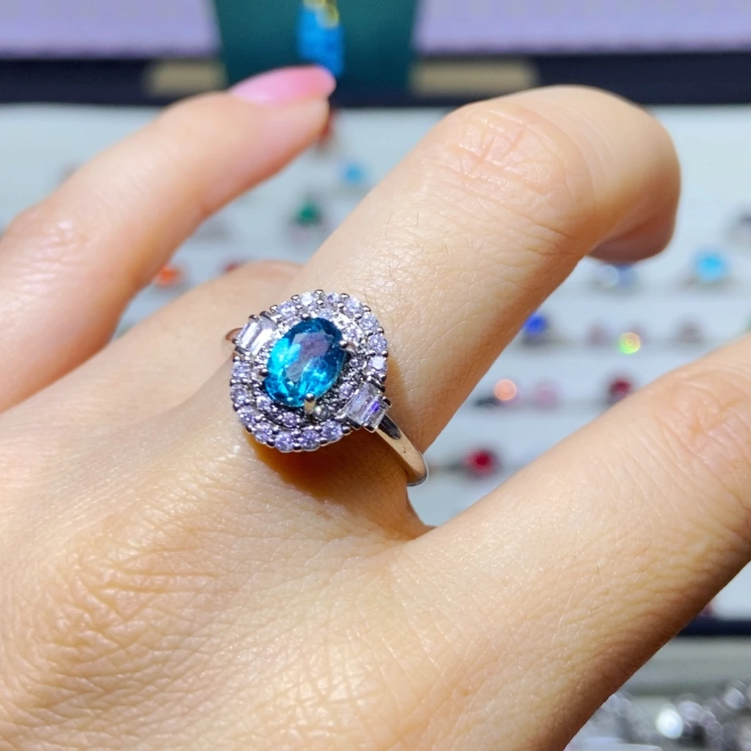 银S925镶嵌耳饰紫晶