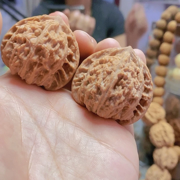【闪购商品】文玩核桃把件38.5流星雨小众