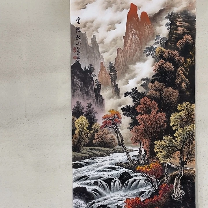 国画国画作品欣赏。国画