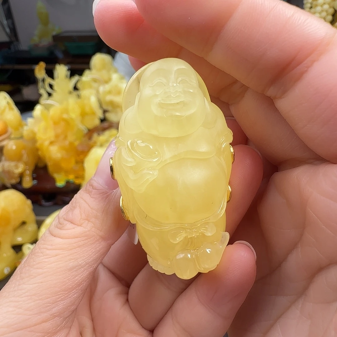 蜜蜡未镶嵌珠宝奇石