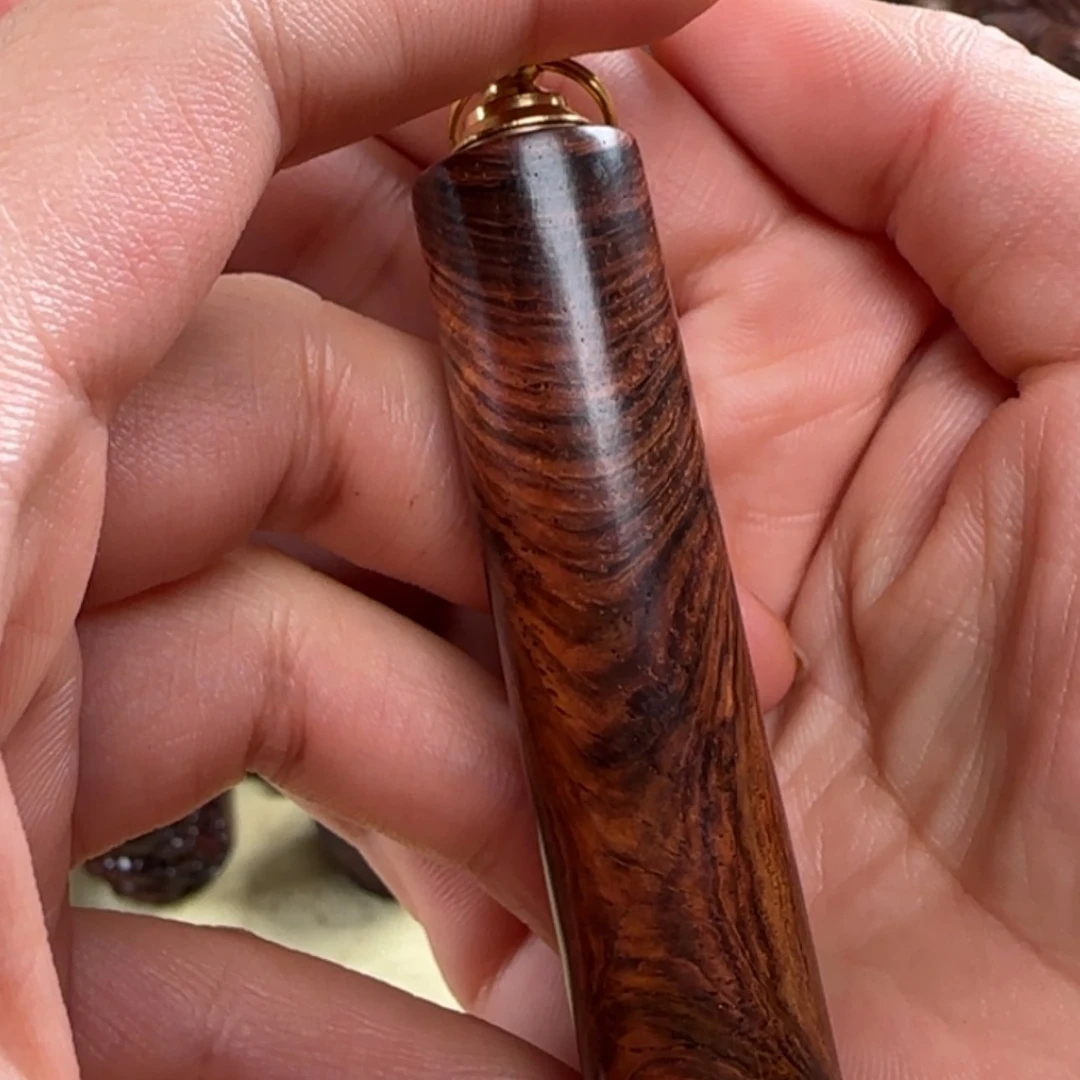 【闪购商品】黄花梨/降香黄檀鼻烟壶 手把件