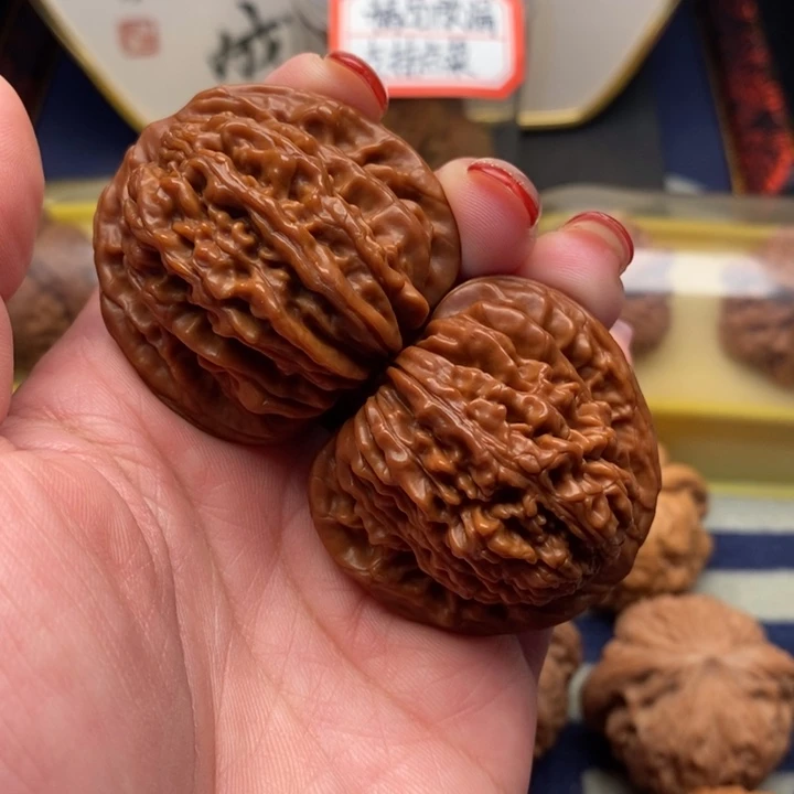 文玩核桃把件四座楼41