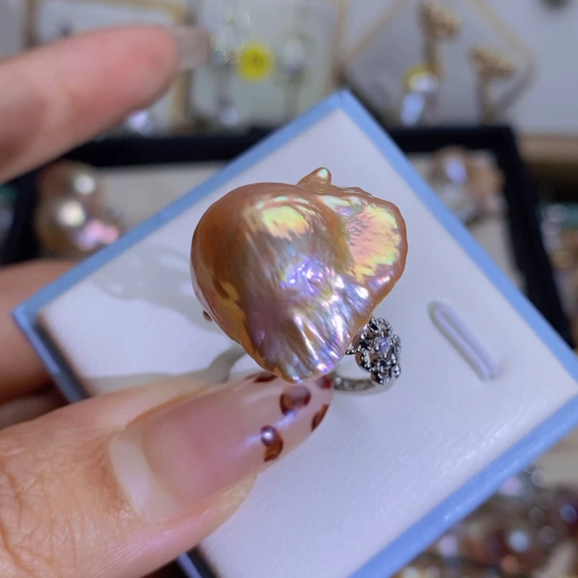 【闪购商品】淡水珍珠天然淡水珍珠合金