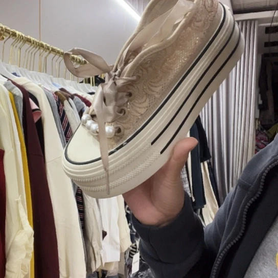 单鞋36码厚底鞋福利清版