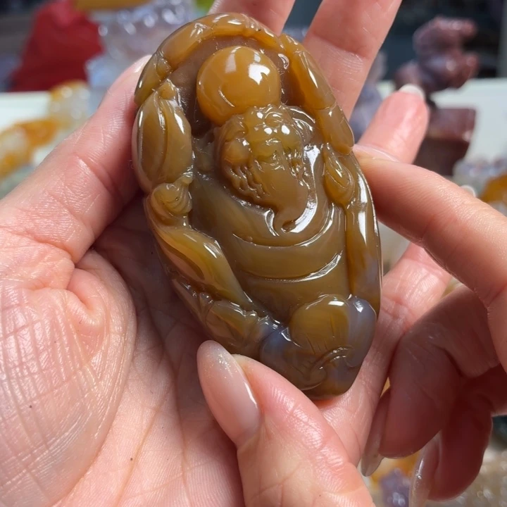 玛瑙/玉髓未镶嵌吊坠(不含链)