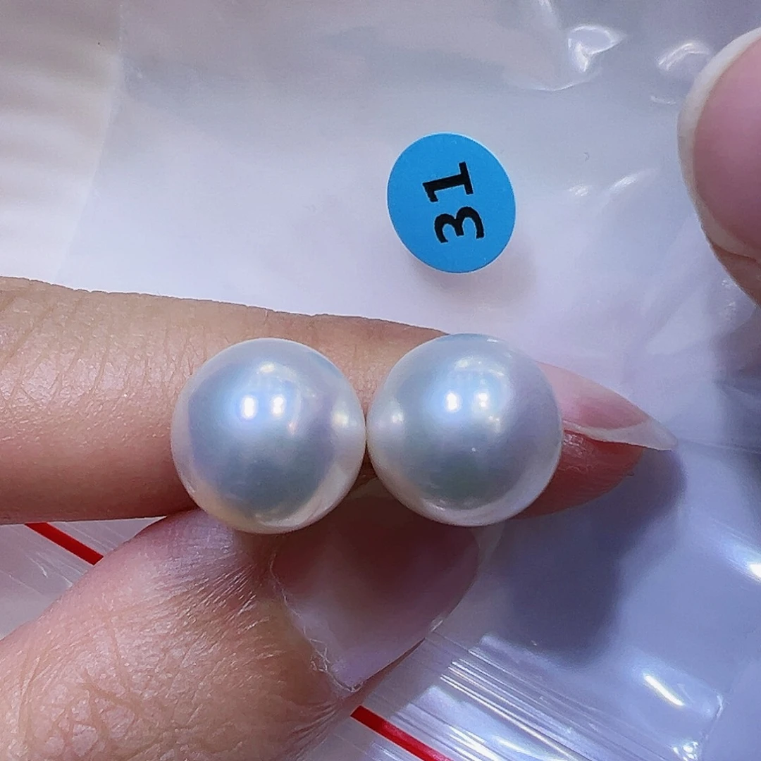 耳饰淡水珍珠银S925镶嵌