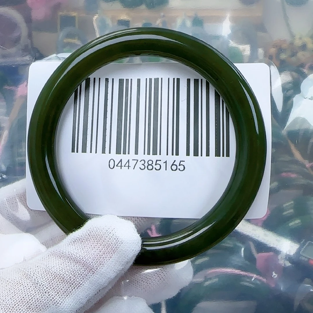 和田玉手镯未镶嵌5657