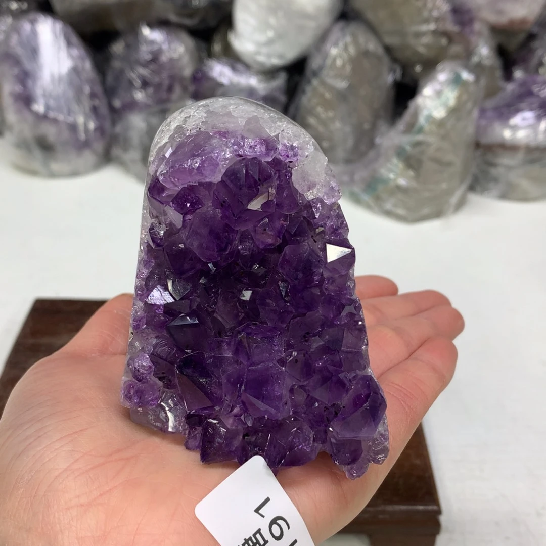 紫晶摆件未镶嵌水晶