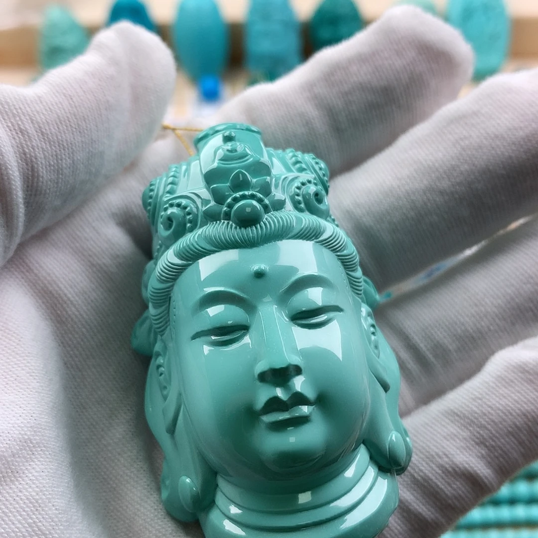 绿松石未镶嵌配饰