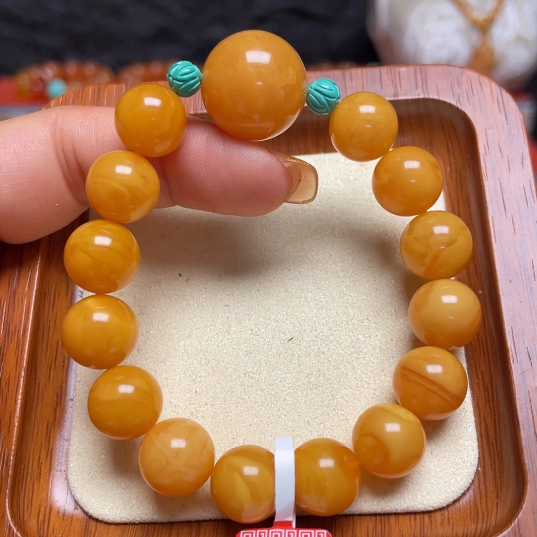 蜜蜡未镶嵌手链手串