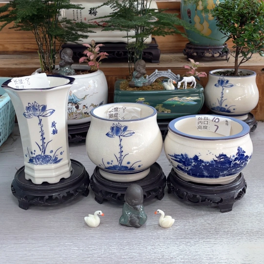 陶瓷花盆紫砂花盆艺术品
