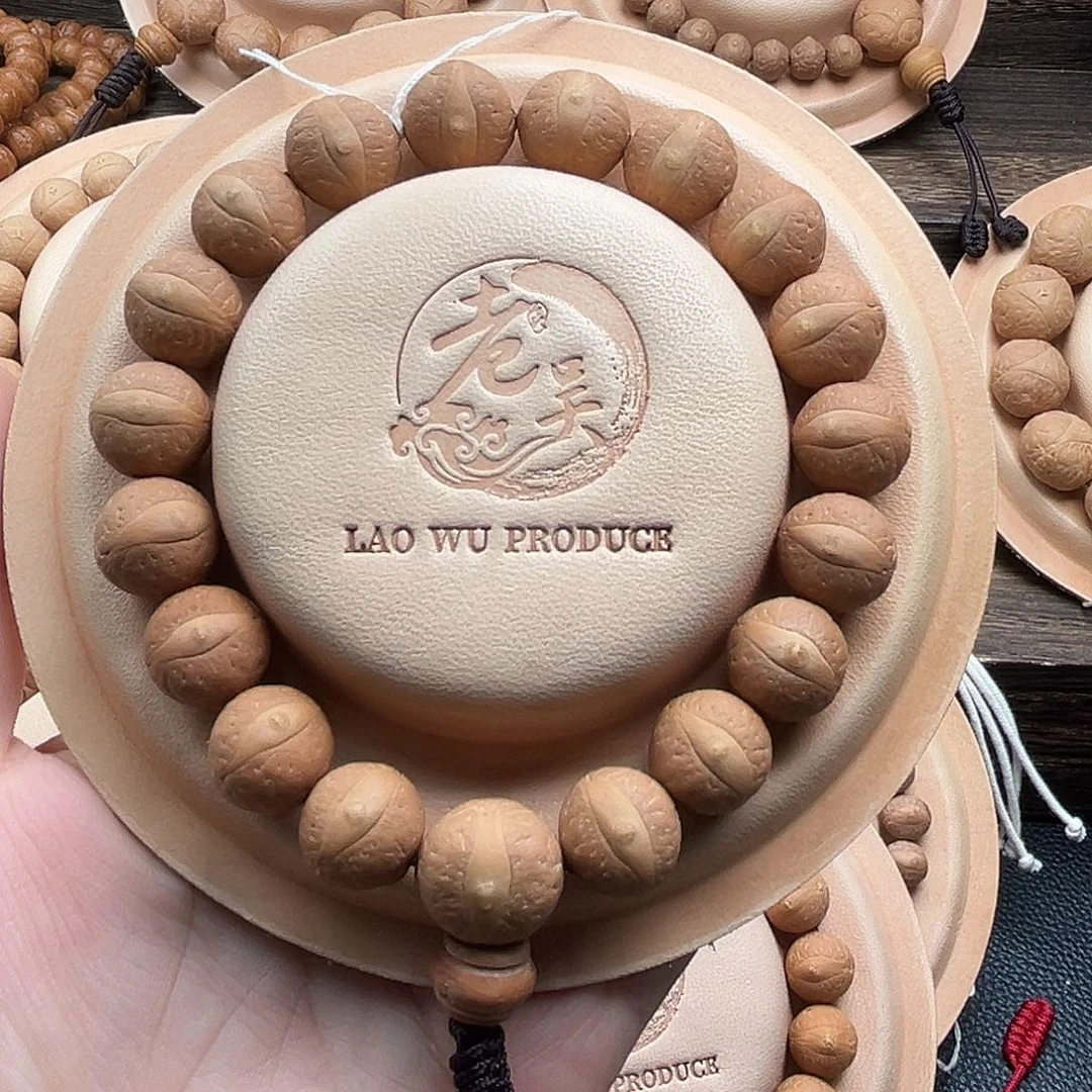 凤眼菩提手串精品14mm厚皮壳高密度