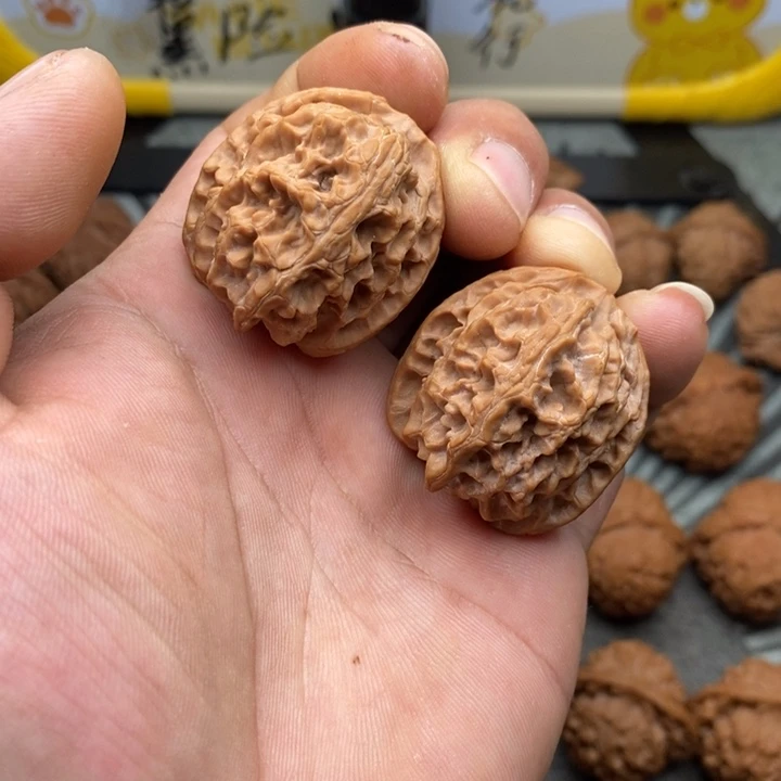 文玩核桃把件苹果圆