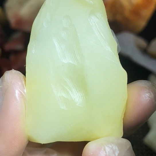 寿山石此*寿山品种石原石毛料