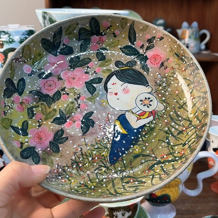 陶景德镇釉下手绘陶瓷