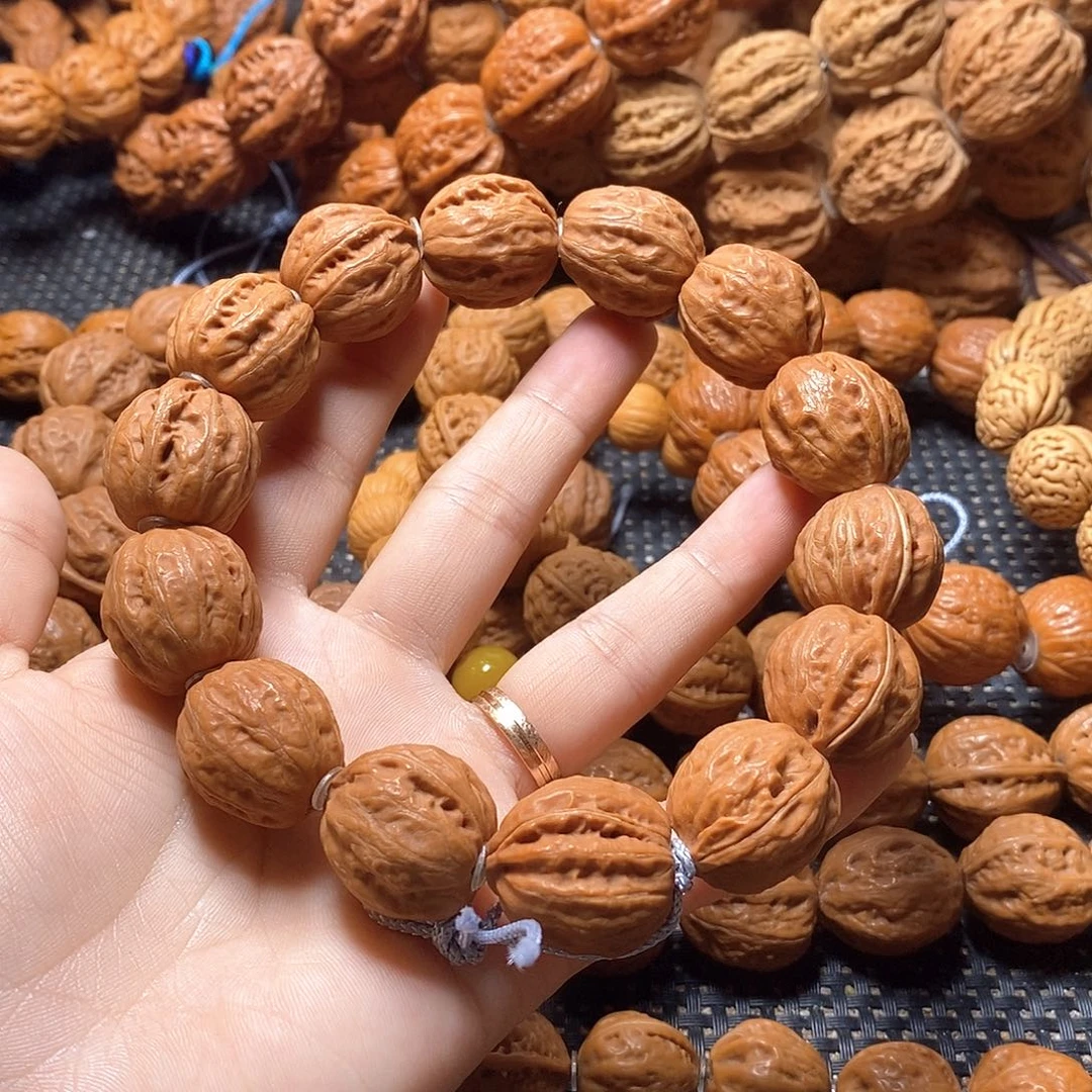文玩核桃手串粗筋小枣