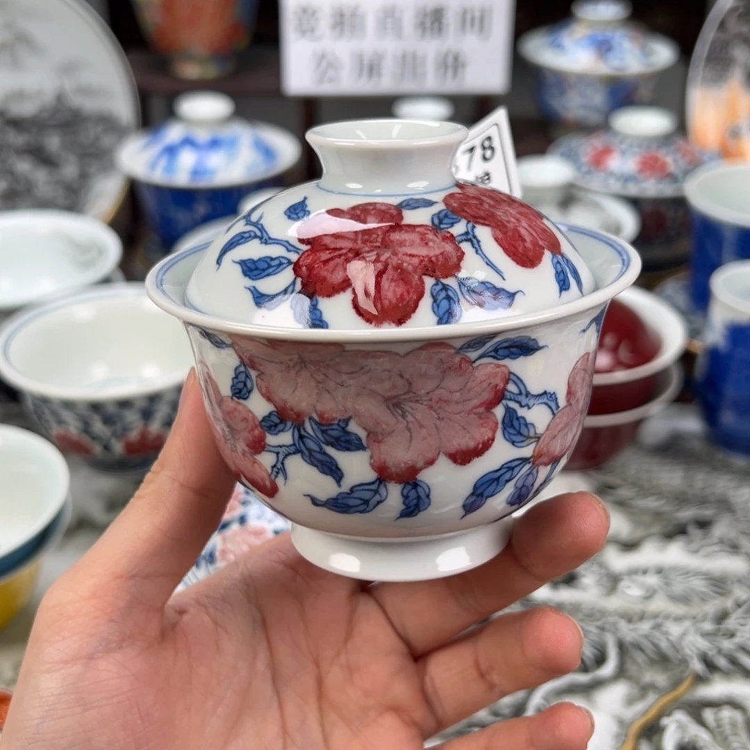 瓷片景德镇手工手绘陶瓷