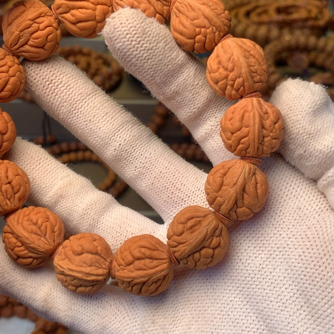 手串桃核秦岭龙纹